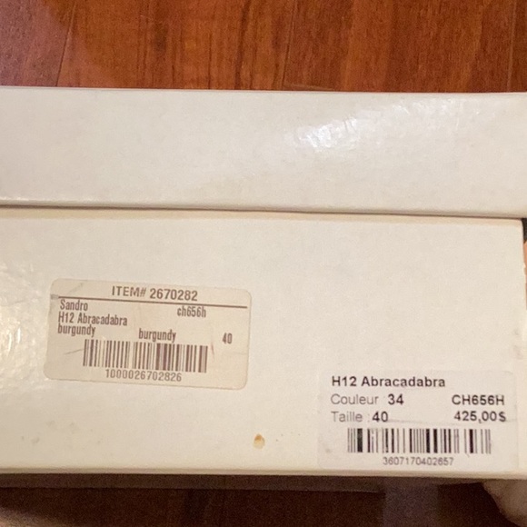 Sandro H12 Abracadabra Suede Platform Colorblock Graphic Ankle Strap Sandals - Picture 10 of 12